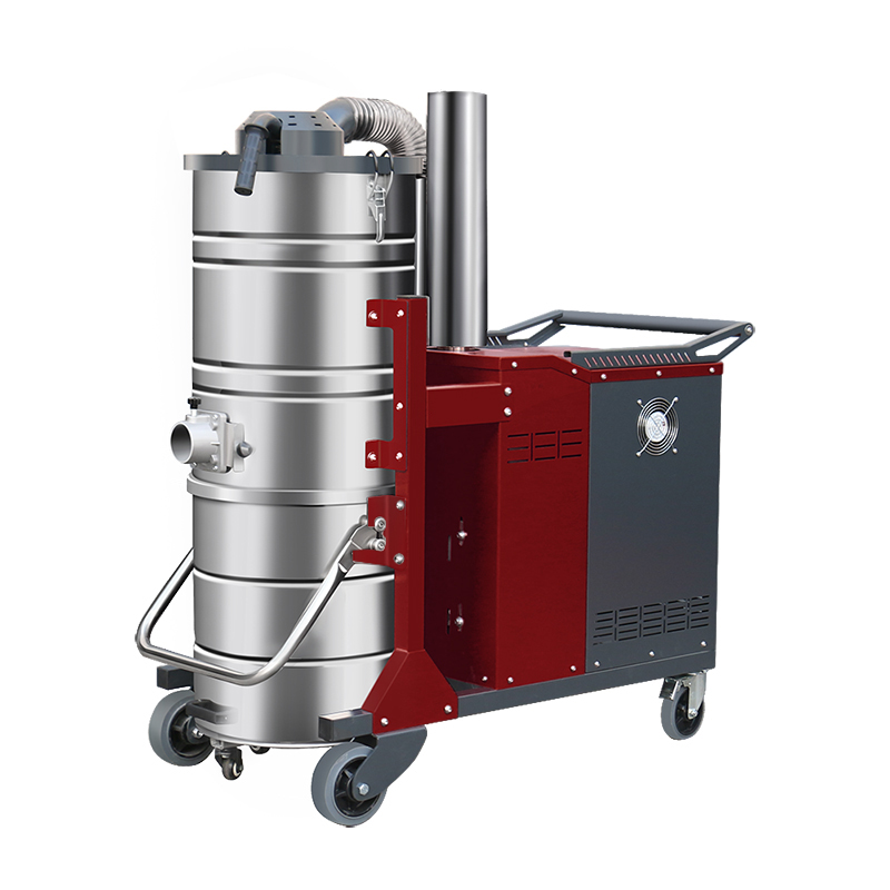 漯河坦洁380V 双桶手动反吹工业吸尘器X8系列